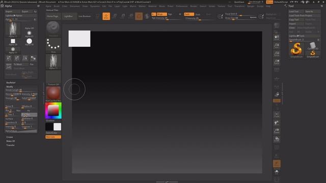 【ZBrush 2022】【memo】alpha : MODIFY смотреть онлайн