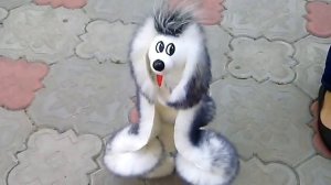 Интересная собачка игрушка (марионетка)