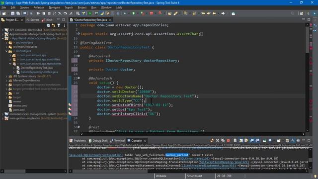 36. App Fullstack || Unit Test Doctor Repository смотреть онлайн