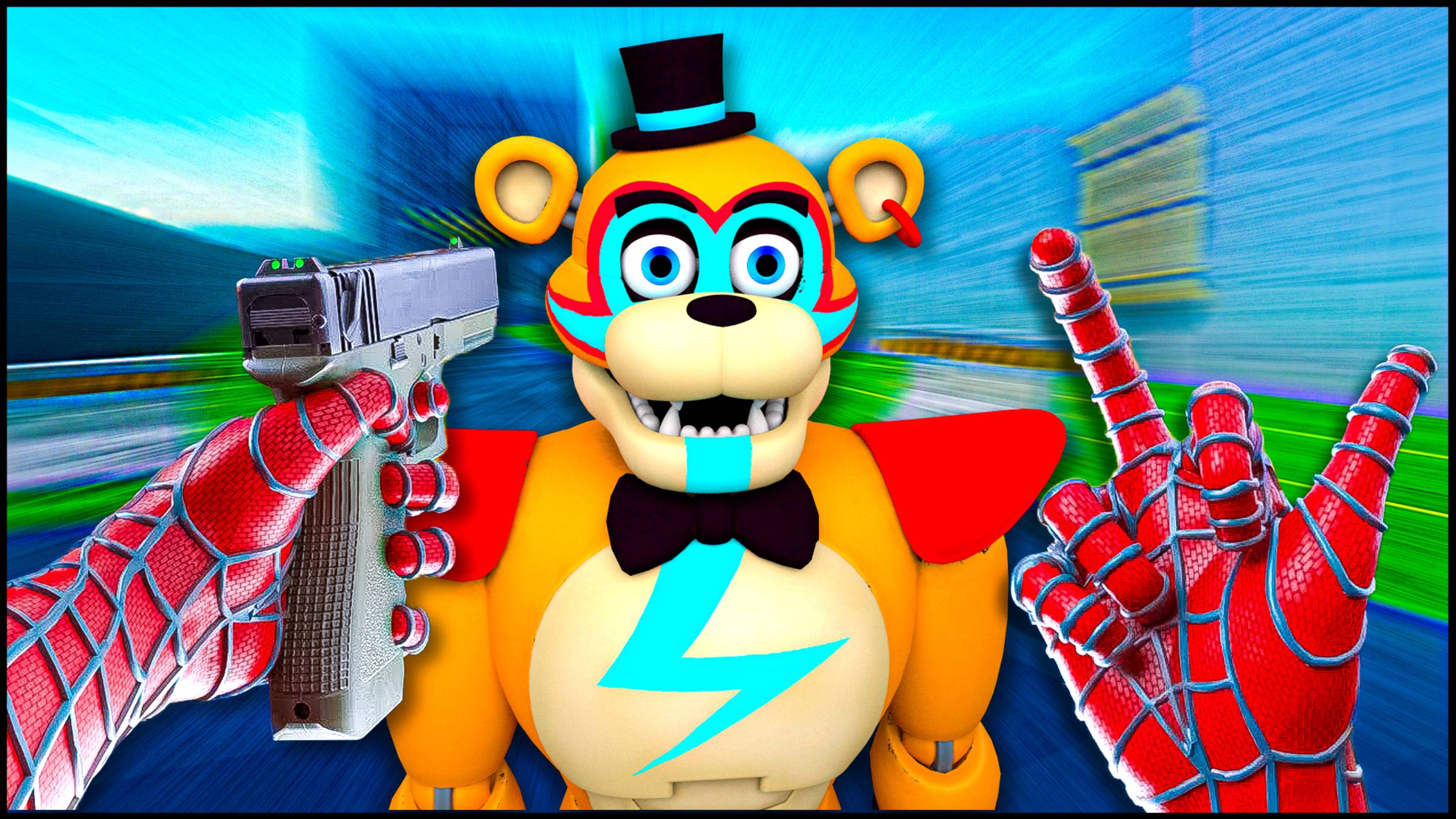 НЕЗАКОННЫЕ Эксперименты над Фредди из ФНАФ в VR! смотреть онлайн