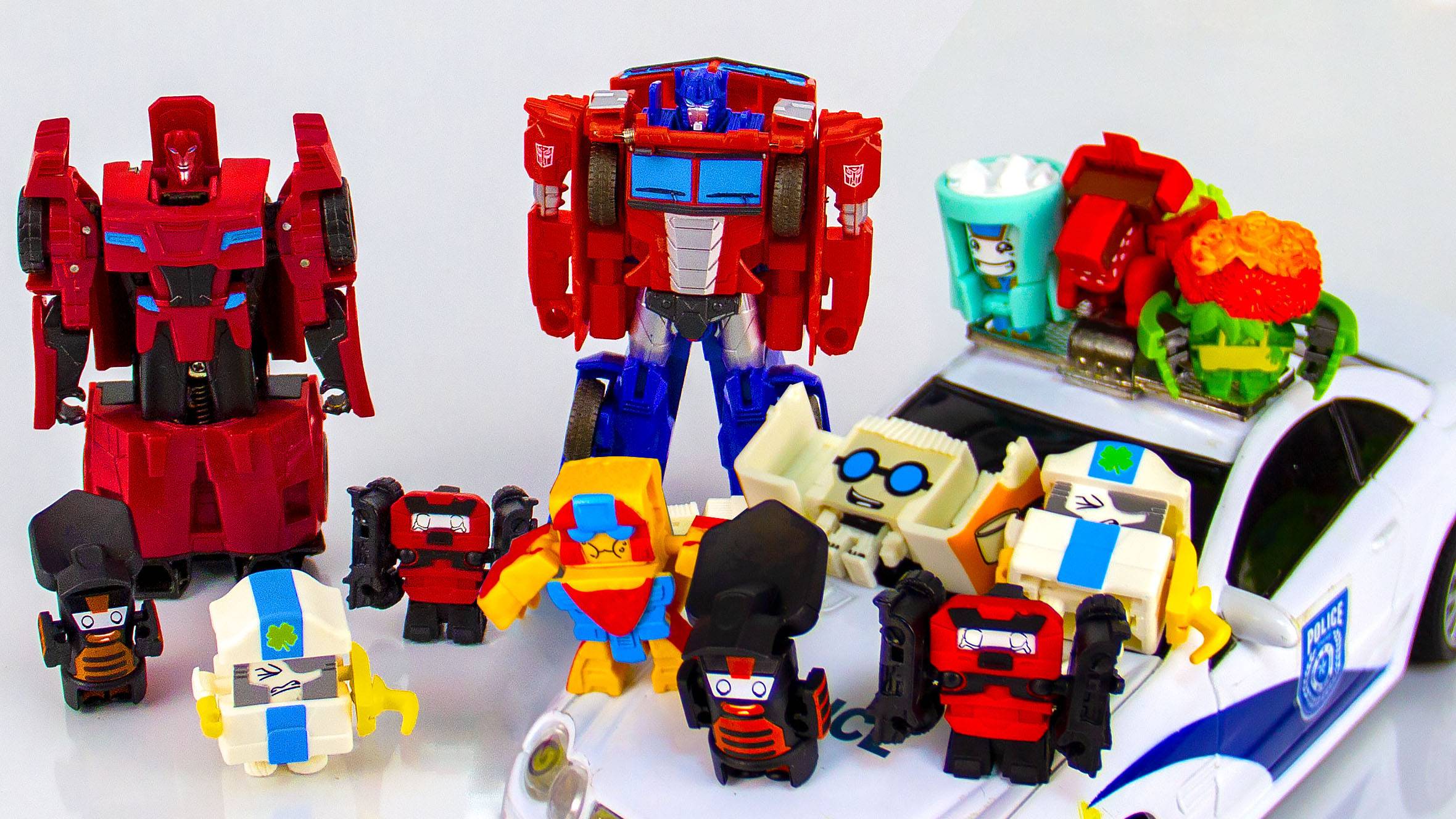 Сборник мультиков - БотБоты Трансформеры против Роботов Трансформеров. смотреть онлайн