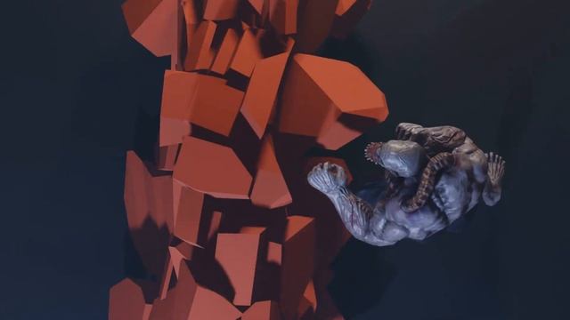 Breaking Wall With Cross Puch - Made with Blender 2.82 смотреть онлайн