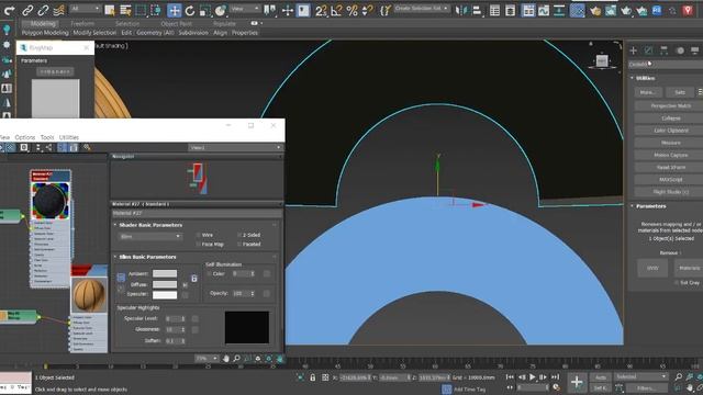 Script RingUV for 3ds max смотреть онлайн