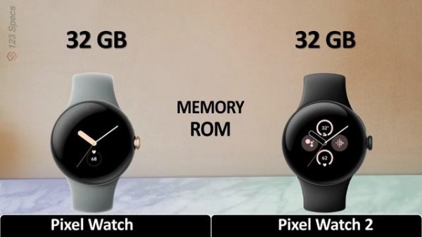Google Pixel Watch 2 vs Watch 1