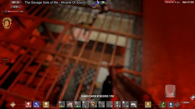 7 Days To Die - HORDE UNTIL MORNING (day 21) - Excitus Xtreme V4.2 (a19.2) смотреть онлайн