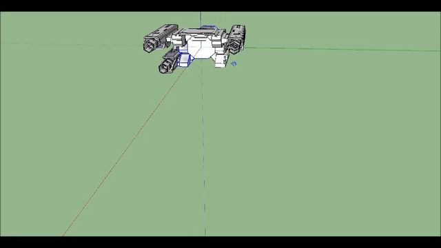 Google Sketchup TFS PROTOTYPE - Vector Class Assault frigate Long version смотреть онлайн