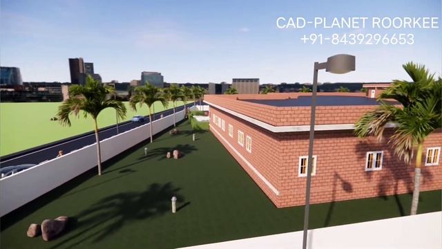 community center project (Revit Architecture+Enscape 3d) смотреть онлайн