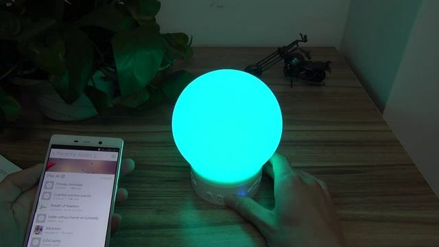 Smart Lamp Speaker Tap Control SL21 смотреть онлайн