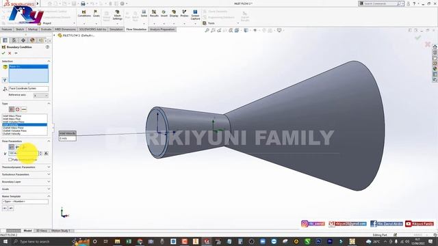 SOLIDWORKS | #66 PENGENALAN DASAR INLET FLOW SIMULATION | FEA | TUTORIAL BAHASA INDONESIA смотреть онлайн