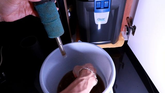 Oase Biomaster 250 - How to SUPER QUICK pre-filter washing смотреть онлайн