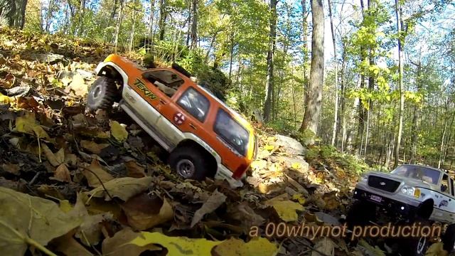 1/7 scale Escalade and Ranger XLT Big Mama and Big Daddy on the trails смотреть онлайн