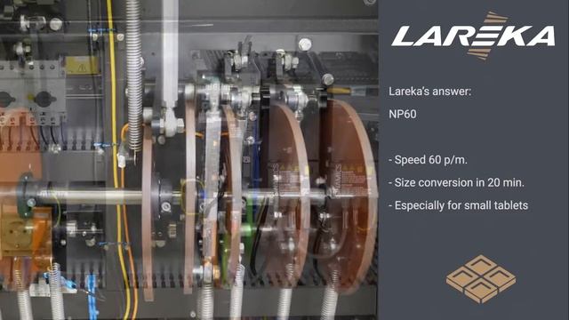Small Chocolate Wrapping Machine | Lareka NP60 | Packing Mini Chocolate Bars and Tablets смотреть онлайн