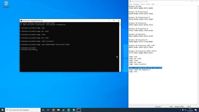 Windows 10 Key / Activation FAST смотреть онлайн