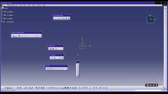 1-CATIA Beginner Tutorial_ Interface- Units- AutoSave- Workbenches- Options in #Telugu# смотреть онлайн