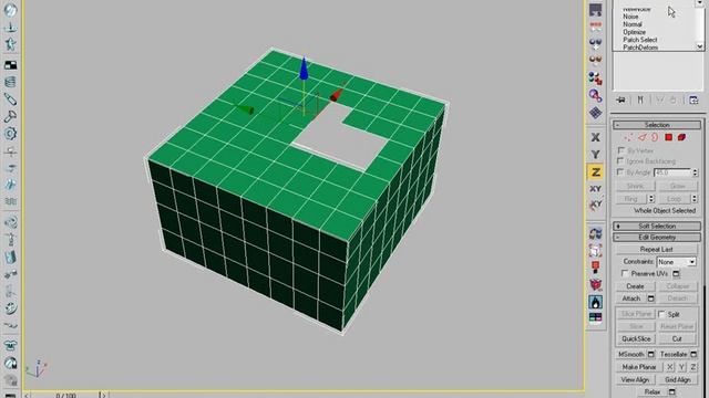3ds Max Cap Holes Modifier Design ReForm смотреть онлайн