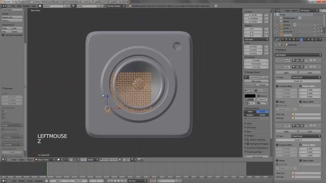 Creating a 3D Speaker Box Icon смотреть онлайн