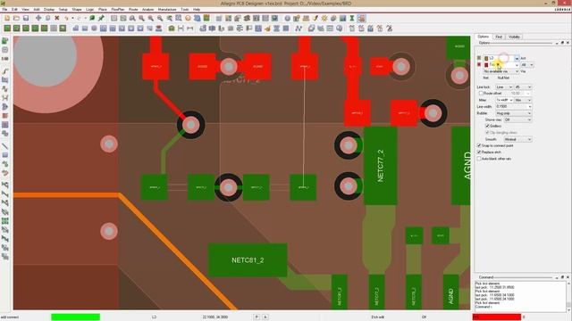 Allegro PCB Designer 17.2. Глухие и слепые отверстия. смотреть онлайн