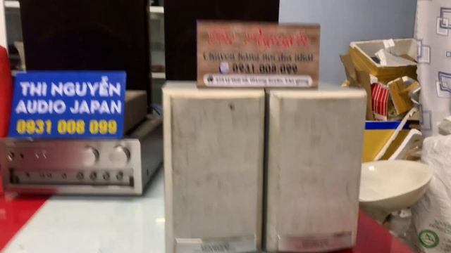 ĐÃ BÁN 📌loa Mini KENWOOD SH3, Bass 10cm, Loa 2way, Thùng Gỗ, 60w/1cặp, 6 Ohm ☎️0931.008.099