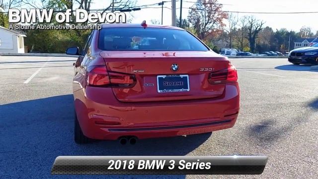 Used 2018 BMW 3 Series 330i xDrive, Devon, PA 2052681 смотреть онлайн