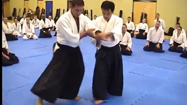 Айкикай Великобритании. Практика с гостем (инструктором) Юкимицу Кобаяси (2009) - ч 1