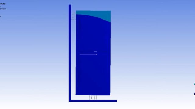 Ansys Transient Structural- Electronic Cabinet (Rack) under 2.5g Shock (Part 3) смотреть онлайн