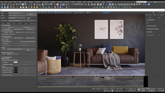 Denoising with Chaos Corona for 3ds Max смотреть онлайн