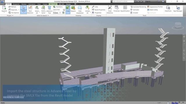 AEC Collection 2019 Revit, Navisworks ve Advance Steel arasındaki ilişki смотреть онлайн