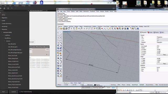 Rhino to Revit with Rhynamo and Dynamo смотреть онлайн