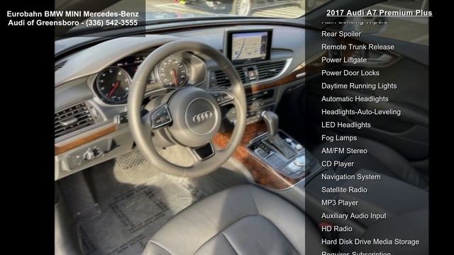 2017 Audi A7 Premium Plus - Eurobahn BMW-MINI Mercedes-Be... смотреть онлайн