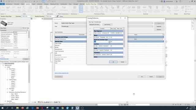 REVIT SPRINKLER SYSTEM DESIGN 6 смотреть онлайн