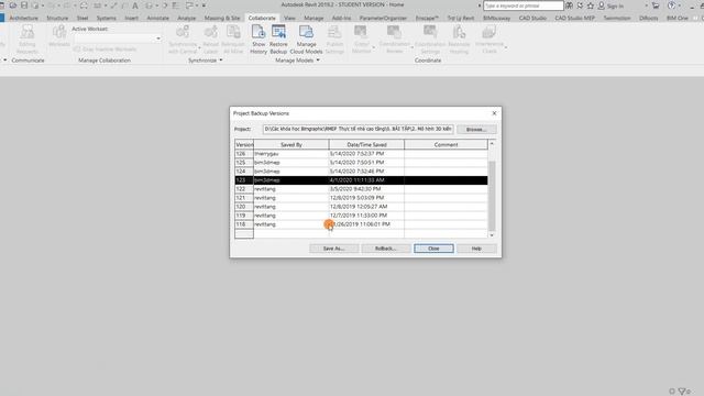 Cách Backups dữ liệu trong Autodesk Revit mep - Qúa đơn giãn смотреть онлайн