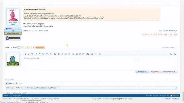 Bitware Torrent oldal témája - Bitware közösség - UTSF - Torrent oldalak, Meghívócsere! смотреть онлайн