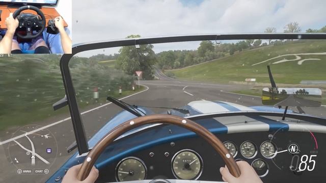 Rebuilding a Shelby Cobra 427 S/C 65 - Forza Horizon 4 (Logitech g920 + shifter) смотреть онлайн