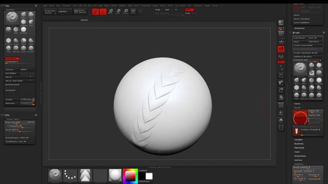 Zbrush alphas tutorial смотреть онлайн
