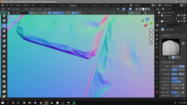 Sculpting a Tileable Cobblestone Material in Blender and Substance Designer смотреть онлайн