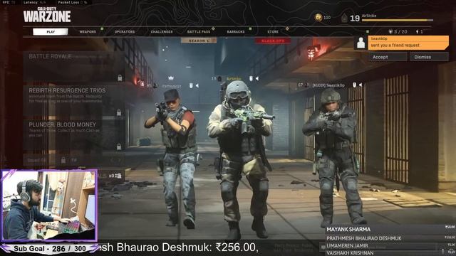 Warzone Done! Ending with some CS! || #CSGO India || 300 soon? смотреть онлайн