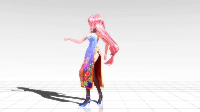 【MMD】TDA式改変巡音流歌旗袍4.0 Model test(使用曲：星屑ユートピア) смотреть онлайн