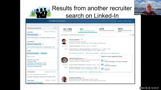 LinkedIn Tuesdays - 5/28/24 - Locke Alderson - "How to use LinkedIn for Job Hunting" смотреть онлайн