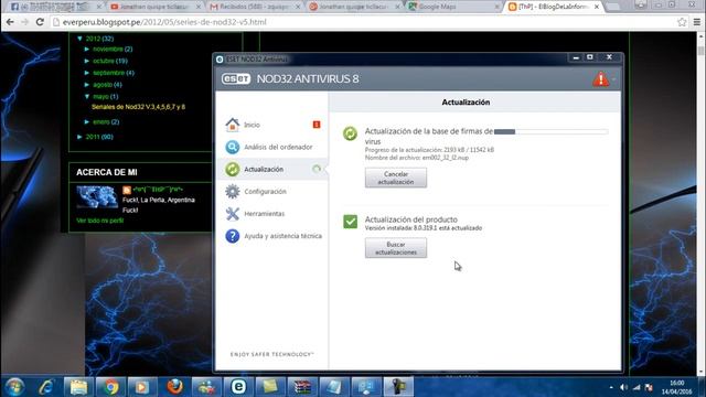 LICENCIAS PARA ESET NOD32 ANTIVIRUS 8 (ACTUALIZADOS ) смотреть онлайн