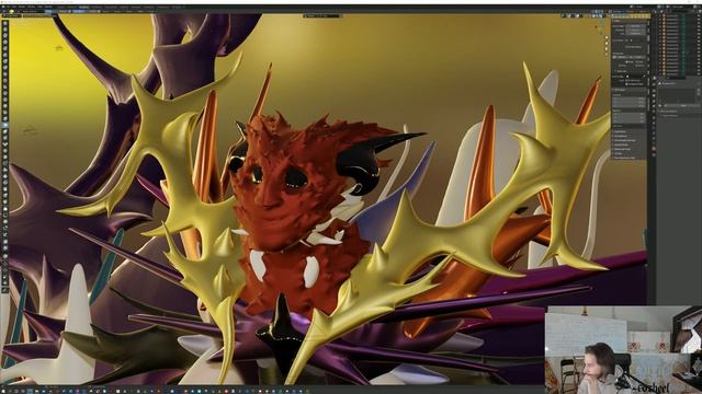 Modeling in #Blender #18 Sculpting смотреть онлайн