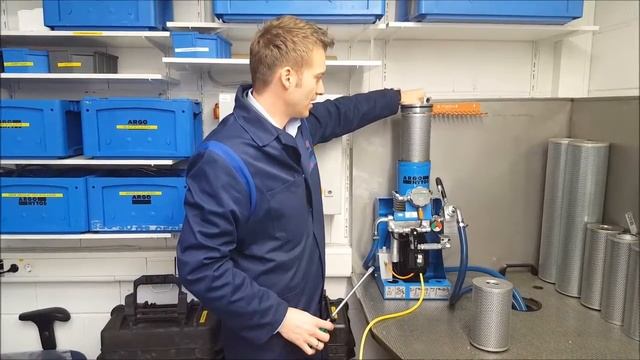 ARGO-HYTOS Cleanline Portable FAPC016 Filter change смотреть онлайн