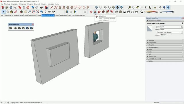 I 7 strumenti PRO di SketchUp - 2 - Strumenti solidi смотреть онлайн