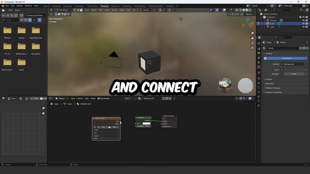 How to Create Animated Materials in Blender! │ Mini Tutorial смотреть онлайн
