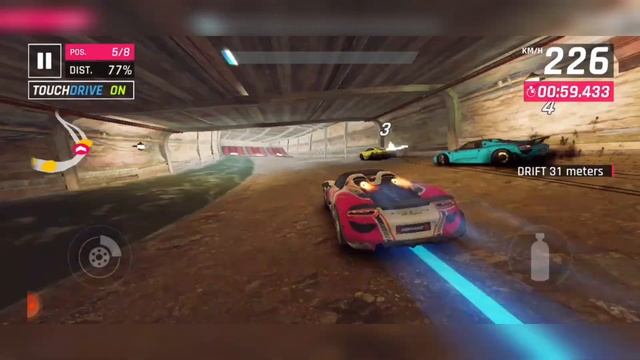 Asphalt 9 Legends Porsche 918 spider Battle gameplay #asphalt #Porsche #racing #battle #colab #tren смотреть онлайн