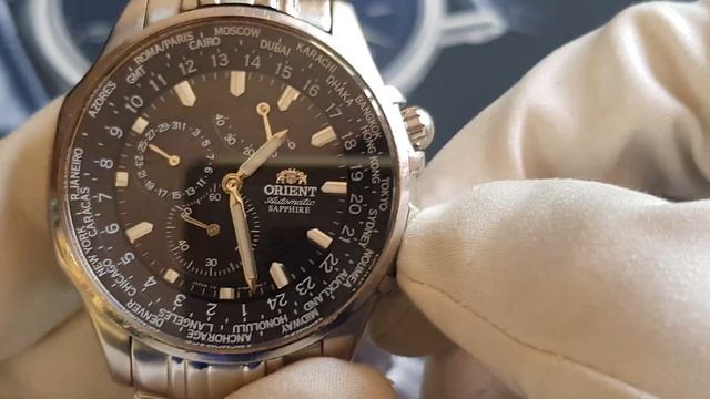Orient World Time GMT (CEY04001B) или как японцы создают шедевры механики.