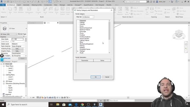 REVIT CLASS - thursday 23/04/2020 - ROOM TAG, components: EDIT and MODEL in PLACE смотреть онлайн