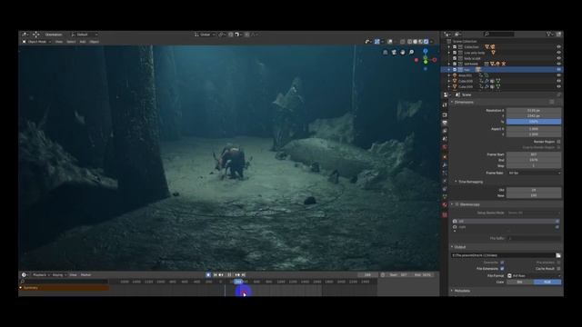 Blender 2.8 - Study Scene смотреть онлайн