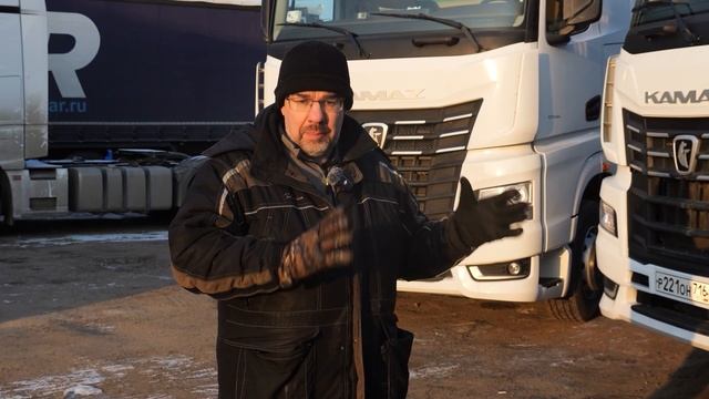 Обзор КАМАЗов К5 от Фёдора Лапшина — на Топливном заезде, организованном NATCAR смотреть онлайн