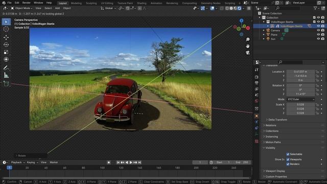 How to make a shadow catcher in Blender 4.0 Cycles and Eevee смотреть онлайн
