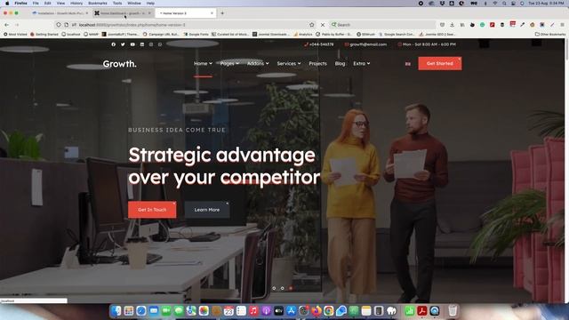 How to change Colors In Growth Joomla Template смотреть онлайн